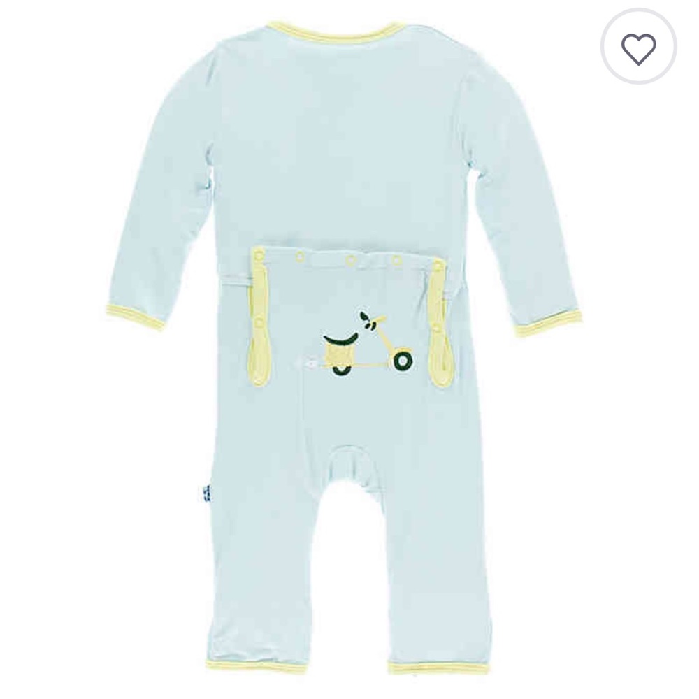 KicKee Pants® Size 3-6M Scooter Butt Coverall
